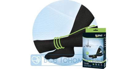 Гольфы компрессионные B.WELL JW-112, размер 3/M, цвет черный