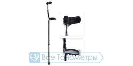 Костыль-канадка B.WELL rehab WR-321 c двойной регулировкой высоты