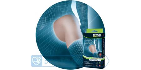 Бандаж B.WELL rehab W-331 на коленный сустав, размер M, бежевый