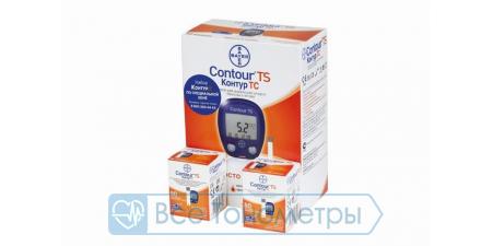 Глюкометр BAYER Контур ТС (2 упк.тест-полосок №50 в подарок)