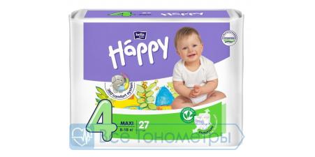 Подгузники BELLA baby Happy Fun 4 (8-18 кг), maxi, 27 шт.