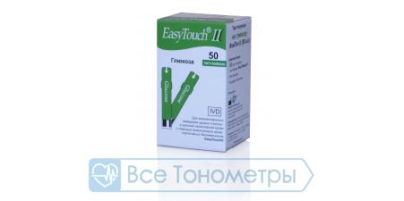 Тест-полоски Bioptik EasyTouch №50 на глюкозу