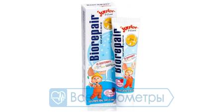 Детская зубная паста Biorepair Junior без фтора с частицами microRepair