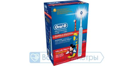 Зубная щетка электрическая ORAL-B D16.513 Prof. Care 500 + детская зуб.щетка D10.513 Mickey Kids