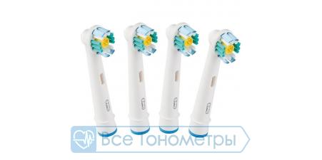 Наcадка для электрической зубной щетки ORAL-B EB18 3D White 3+1 шт.