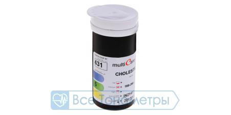 Тест-полоски MultiCare-in на холестерин, 5 шт.