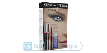Набор для макияжа глаз + средство для демакияжа Christian Breton