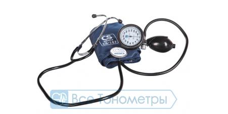 Тонометр CS Medica CS-107 механический (со встроенным фонендоскопом)
