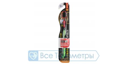 Зубная щетка Dentalpro Black Compact Head мягкая