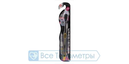 Зубная щетка Dentalpro Black Compact Head средняя жесткость