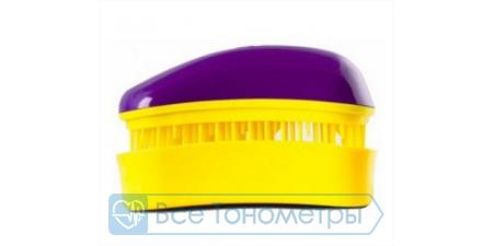 Расческа для волос Dessata Hair Brush Mini Purple-Yellow, фиолетовый-желтый
