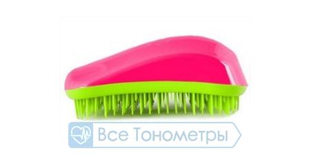 Расческа для волос Dessata Hair Brush Original Fuchsia-Lime, фуксия-лайм