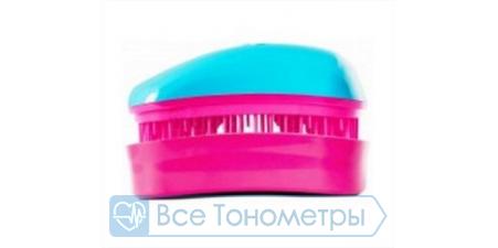 Расческа для волос Dessata Hair Brush Mini Turquoise-Fuchsia, бирюза-фуксия