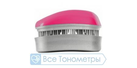 Расческа для волос Dessata Hair Brush Mini Fuchsia-Silver, фуксия-серебро