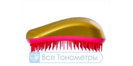 Расческа для волос Dessata Hair Brush Original Gold-Fuchsia, золото-фуксия