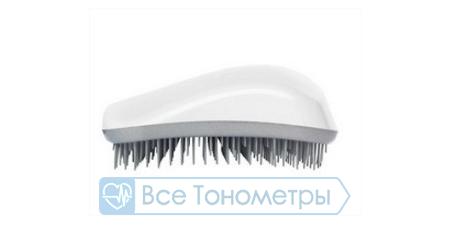 Расческа для волос Dessata Hair Brush Original White-Silver, белый-серебро