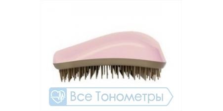 Расческа для волос Dessata Hair Brush Original Pink-Old Gold, розовый-старое золото