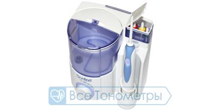 СНЯТ! Ирригатор полости рта Donfeel OR-820M (2 шт.,на-ка д/языка 1шт, пародонтальная 3 шт)