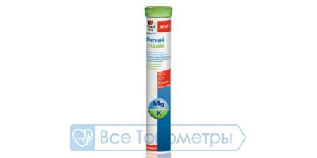 Витамины ДОППЕЛЬГЕРЦ Актив Магний+Калий шип. таб. №15