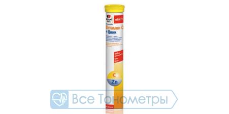 Витамины ДОППЕЛЬГЕРЦ Актив Витамин С + Цинк таб.шип.№15