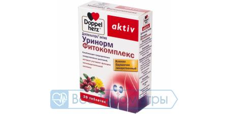 Витамины ДОППЕЛЬГЕРЦ Актив Уринорм Фитокомплекс таб. №30