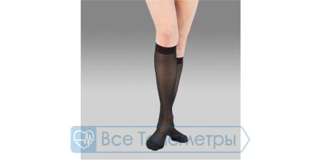 Гольфы женские компрессионные Ergoforma 311, размер 6, цвет черный