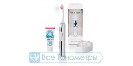 СНЯТ ! Ультразвуковая зубная щетка EMMI-DENT 6 Professional, серебряный