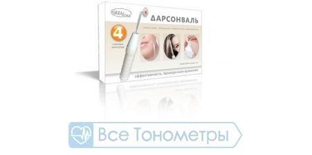 Импульсный массажер Gezatone Дарсонваль с 4-мя сменными насадками Biolift 4 118