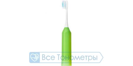 Звуковая электрическая зубная щетка Hapica Minus-ion DB-3XG, зеленая