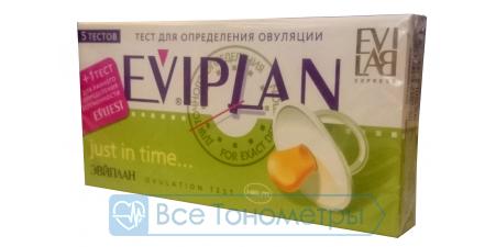 Тест EVIPLAN  на овуляцию №5 + 1 тест на беременность