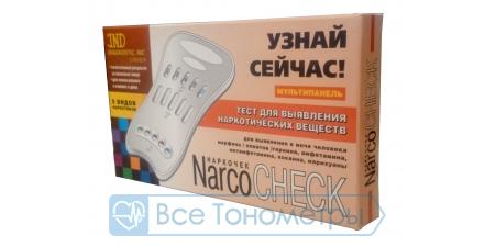 Тест Narcocheck мультипанель для выявления 5 видов наркотиков в моче №1