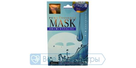 Маска для лица Japan Gals Pure5 Essence Premium c тремя видами гиалуроновой кислоты, 30 шт