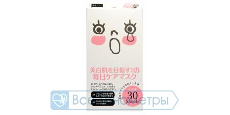 Курс масок для лица Japan Gals против пигментных пятен, 30 шт
