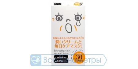 Курс масок и крем для лица Против Морщин Japan Gals, 30 шт