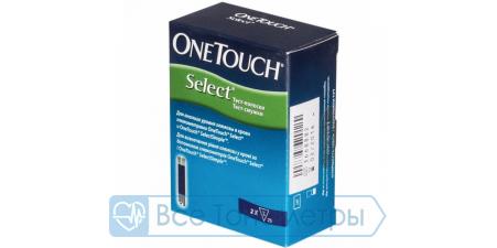 Тест-полоски для глюкометра Ван Тач Селект (OneTouch Select) №50 шт