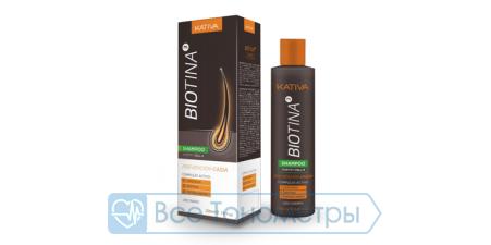 Шампунь против выпадения волос с биотином, Kativa Biotina, 250 мл