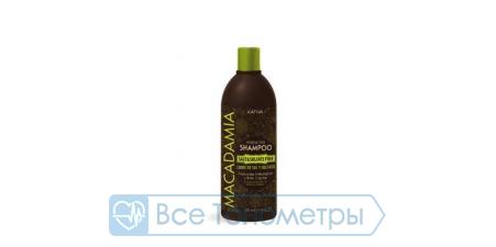 Интенсивно увлажняющий шампунь Kativa для нормальных и поврежденных волос MACADAMIA, 500мл
