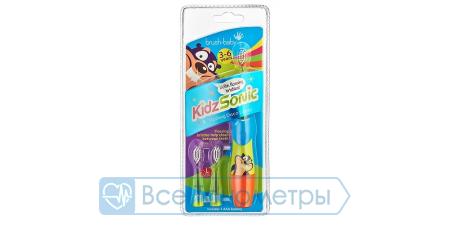 Электрическая детская звуковая зубная щетка KidzSonic (3-6 лет)
