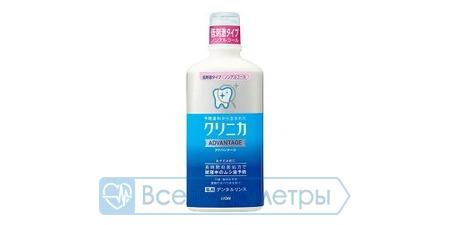 Зубной ополаскиватель с ароматом цитрусовых Lion Clinica Dental Rinse 450 мл