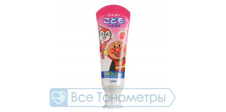 Детская зубная паста LION слабообразивная со вкусом клубники 40 гр