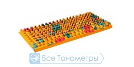 Аппликатор Ляпко Коврик "Малыш" оранжевый (шаг игл 3,5 мм; размер 36 х 84 мм)