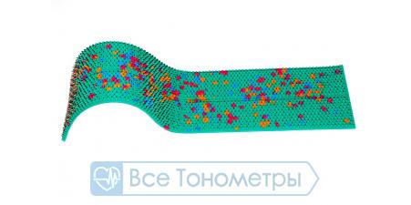 Аппликатор Ляпко "Двойной" зеленый (шаг игл 5,8 мм; размер 105 х 460 мм)