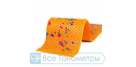 Аппликатор Ляпко "Двойной" оранжевый (шаг игл 5,8 мм; размер 105 х 460 мм)