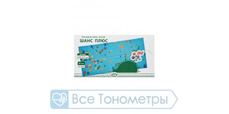 Аппликатор Ляпко "Шанс плюс" зеленый (шаг игл 6,2 мм; размер 118 х 235 мм)