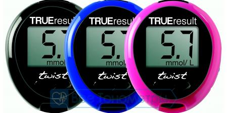 Глюкометр TRUEresult twist (4 упк.№50 шт тест-полосок в подарок)