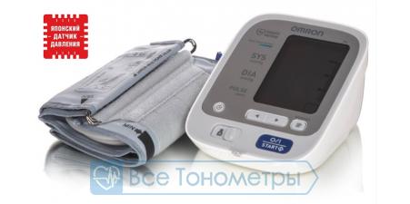 СНЯТ ! Тонометр OMRON M6 автоматический + Адаптер + Универсальная манжета (HEM-7213-ARU)