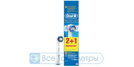 Наcадка для электрической зубной щетки ORAL-B EB20 Precision Clean 3 шт.
