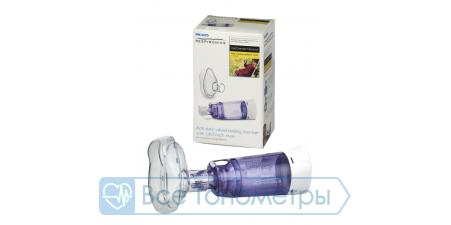 Спейсер для ингаляций OptiChamber Diamond PHILIPS Respironics со средней детской маской