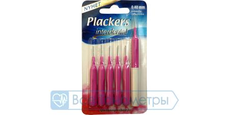 Межзубный ершик Plackers Interdental (0,4 мм.) 6 шт.