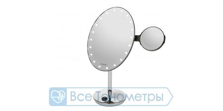 Косметическое зеркало PLANAT PLM-0105 Elegant с подсветкой, 2 в 1 